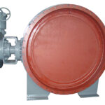 Eccentric metal seal butterfly valve